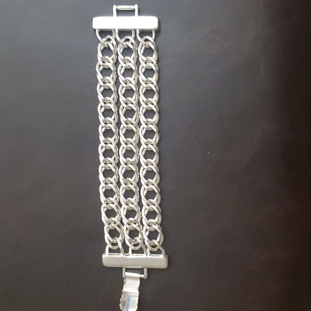 Chain Link Cuff Bracelet